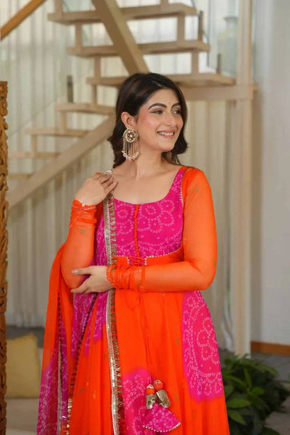 Premium Designer Anarkali Gown with Dupatta