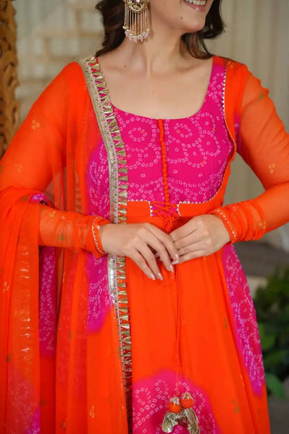 Premium Designer Anarkali Gown with Dupatta